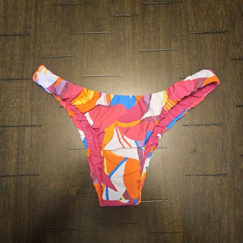 Rio Del Sol - Vibrant Multicolor Bikini Bottom